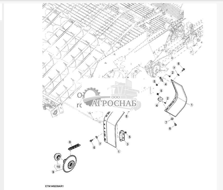 Набор щеток для вентилятора, система очистки 